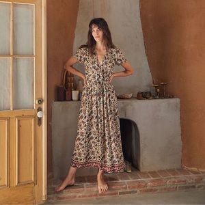 ISO Christy Dawn - The Dawn Dress in Sepia Chintz